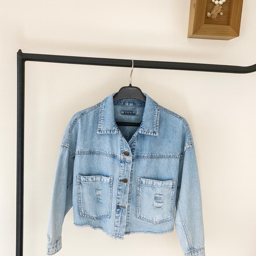 کت جین جیب دار